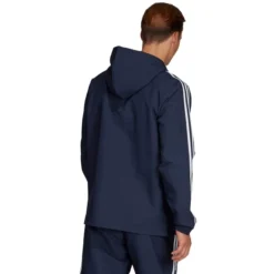 ADIDAS Men's Essentials 3-Stripes Hooded Windbreaker 12 ADIDAS Men's Essentials 3-Stripes Hooded Windbreaker -Carhar Clothing Shop 2068546 402 alt3