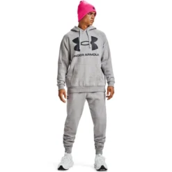 UNDER ARMOUR Men's UA Rival Fleece Hoodie -Carhar Clothing Shop 2070161 006 alt5