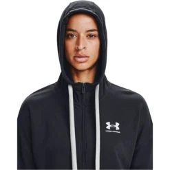 UNDER ARMOUR Women's UA Rival Fleece Full-Zip Hoodie -Carhar Clothing Shop 2070397 001 alt4
