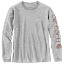 CARHARTT Women's Loose Fit Heavyweight Long Sleeve Graphic Tee
