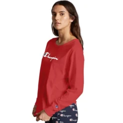 CHAMPION Women's Original Long-Sleeve Tee -Carhar Clothing Shop 2072261 613 alt2