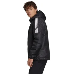 ADIDAS Men's Essentials Insulated Hooded Jacket -Carhar Clothing Shop 2072398 001 alt4