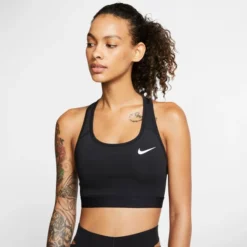 NIKE Women's Medium-Support Non-Padded Dri-FIT Sports Bra -Carhar Clothing Shop 2072471 001 alt2