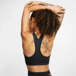 NIKE Women's Medium-Support Non-Padded Dri-FIT Sports Bra -Carhar Clothing Shop 2072471 001 alt3