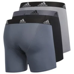 ADIDAS Men's Performance Boxer Briefs, 3 Pack -Carhar Clothing Shop 2073642 031 alt1