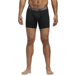 ADIDAS Men's Performance Boxer Briefs, 3 Pack -Carhar Clothing Shop 2073642 031 alt4