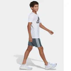 ADIDAS Boys' Classic 3-Stripe Shorts -Carhar Clothing Shop 2074388 004 alt4