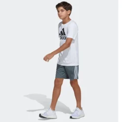 ADIDAS Boys' Classic 3-Stripe Shorts -Carhar Clothing Shop 2074388 004 alt5