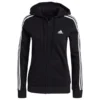 ADIDAS Women's Essentials 3-Stripe Full Zip Hoodie