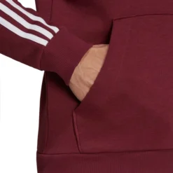 ADIDAS Men's Essentials 3-Stripe Pullover Hoodie 11 ADIDAS Men's Essentials 3-Stripe Pullover Hoodie -Carhar Clothing Shop 2074500 602 alt5