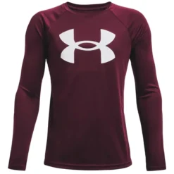 UNDER ARMOUR Boys' UA Tech Long Sleeve Tee