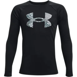UNDER ARMOUR Boys' UA Tech Long Sleeve Tee