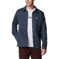 COLUMBIA Men's Great Hart Mountain Shirt Jacket -Carhar Clothing Shop 2074793 402 alt3