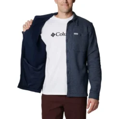 COLUMBIA Men's Great Hart Mountain Shirt Jacket -Carhar Clothing Shop 2074793 402 alt4