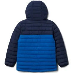 COLUMBIA Boys’ Powder Lite Hooded Jacket -Carhar Clothing Shop 2074837 405 alt1