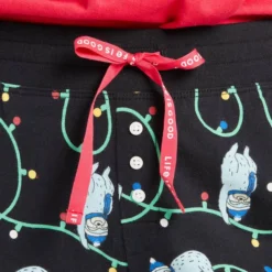 LIFE IS GOOD Women's Chillin' Sloth Snuggle Up Sleep Joggers -Carhar Clothing Shop 2075281 001 alt2