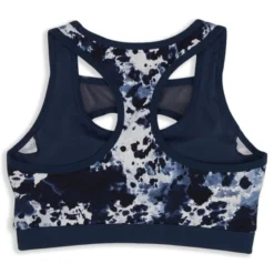 TOMMY HILFIGER SPORT Women's Racerback Bra W/ Front Mesh Panel -Carhar Clothing Shop 2075761 402 alt1