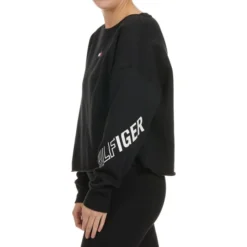 TOMMY HILFIGER SPORT Women's Cropped Boyfriend Crew -Carhar Clothing Shop 2075765 001 alt2