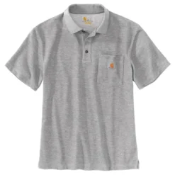 CARHARTT Men's K570 Loose Fit Midweight Short-Sleeve Pocket Polo