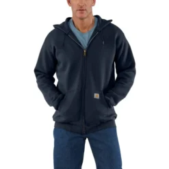 CARHARTT Men's Loose Fit Midweight Full-Zip Sweatshirt -Carhar Clothing Shop 2075817 402 alt1