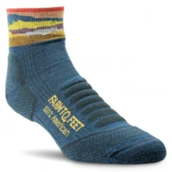 FARM TO FEET Men's Max Patch 1/4 Crew Sock