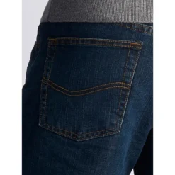 LEE Men's Relaxed Fit Flannel & Fleece Lined Straight Leg Jeans -Carhar Clothing Shop 2076357 402 alt4