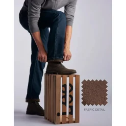 LEE Men's Relaxed Fit Flannel & Fleece Lined Straight Leg Jeans -Carhar Clothing Shop 2076357 402 alt6