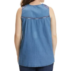 MAISON COUPE Women's Sleeveless Top -Carhar Clothing Shop 2076423 401 alt1