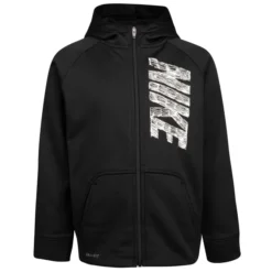 NIKE Boys' Therma Gfx Dri-Fit Full Zip Hoodie