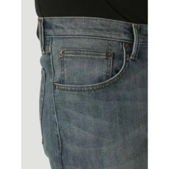 WRANGLER Men's Athletic Fit Jeans 8 WRANGLER Men's Athletic Fit Jeans -Carhar Clothing Shop 2076457 401 alt3