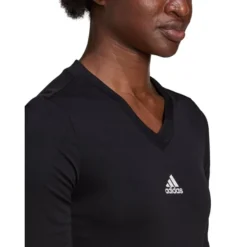 ADIDAS Women's Team Base Long Sleeve Soccer Tee -Carhar Clothing Shop 2076792 001 alt4