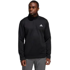 ADIDAS Men's Game And Go 1/4-Zip Pullover -Carhar Clothing Shop 2076813 001 alt1