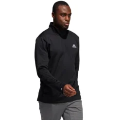 ADIDAS Men's Game And Go 1/4-Zip Pullover -Carhar Clothing Shop 2076813 001 alt3