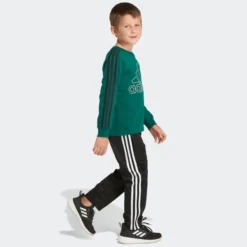 ADIDAS Boys' Split 3 Stripes Long Sleeve Tee -Carhar Clothing Shop 2076878 308 alt5
