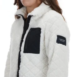 Calvin Klein Performance CALVIN KLEIN Women's Quilted Zip Front Jacket -Carhar Clothing Shop 2077843 105 alt3