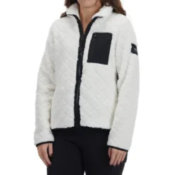 Calvin Klein Performance CALVIN KLEIN Women's Quilted Zip Front Jacket