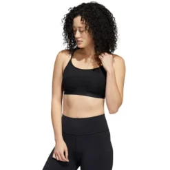 ADIDAS Women's Aeroreact Training Light-Suport Sports Bra 10 ADIDAS Women's Aeroreact Training Light-Suport Sports Bra -Carhar Clothing Shop 2077968 001 alt2