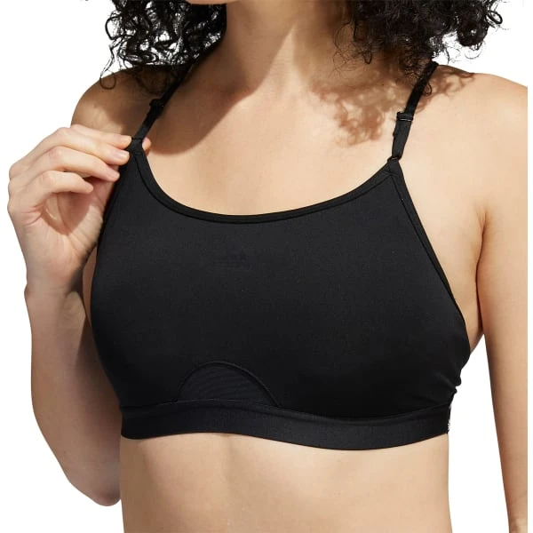 ADIDAS Women's Aeroreact Training Light-Suport Sports Bra 6 ADIDAS Women's Aeroreact Training Light-Suport Sports Bra - Image 6