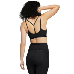 ADIDAS Women's Yoga Essentials Medium Impact Sports Bra -Carhar Clothing Shop 2077973 001 alt3