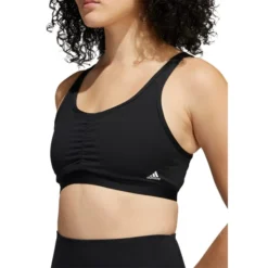 ADIDAS Women's Yoga Essentials Medium Impact Sports Bra -Carhar Clothing Shop 2077973 001 alt5