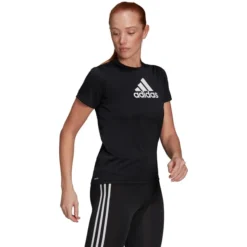 ADIDAS Women's Primeblue Designed To Move Short Sleeve Sport Tee -Carhar Clothing Shop 2078006 001 alt3