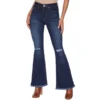 Y.M.I. Juniors' High-Rise Super Flare Jean