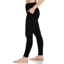 Calvin Klein Performance CALVIN KLEIN Women's Full-Length Leggings W/ Side Pockets -Carhar Clothing Shop 2078540 001 alt2