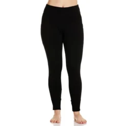 Calvin Klein Performance CALVIN KLEIN Women's Full-Length Leggings W/ Side Pockets