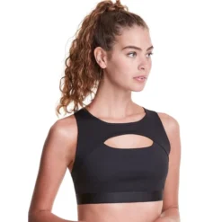 CHAMPION Women's Soft Touch Eco Cutout Sports Bra -Carhar Clothing Shop 2078670 001 alt3