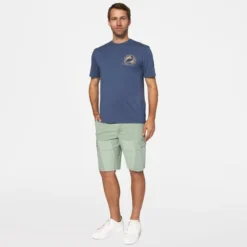 IZOD Men's Saltwater Short-Sleeve Graphic Tee -Carhar Clothing Shop 2079080 402 alt2