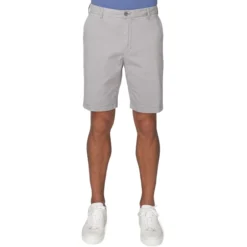 IZOD Saltwater Flat Front Stretch 9.5" Shorts