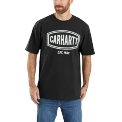 CARHARTT Men's Loose Fit Heavyweight Short-Sleeve Graphic Tee -Carhar Clothing Shop 2079127 001 alt2