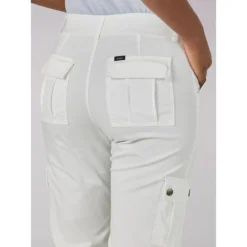 LEE Women's Flex-To-Go Relaxed Fit Cargo Capri -Carhar Clothing Shop 2079193 101 alt3
