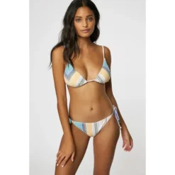 O'NEILL Women's Baja Stripe Ties-Side Bottoms -Carhar Clothing Shop 2079207 999 alt3